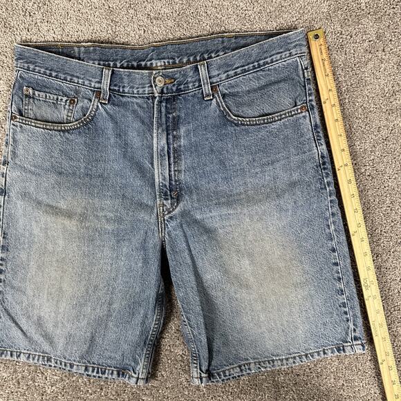 Levis 550 Shorts Men’s 38 Blue Denim Jorts 10” Relaxed Fit Baggy Skater Y2K - Picture 6 of 13